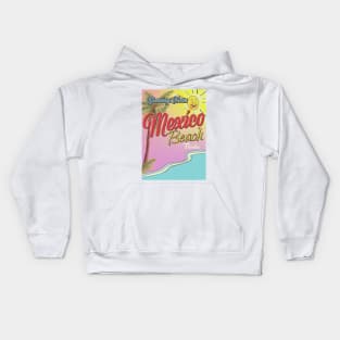 Greetings From Mexico Beach Florida Kids Hoodie